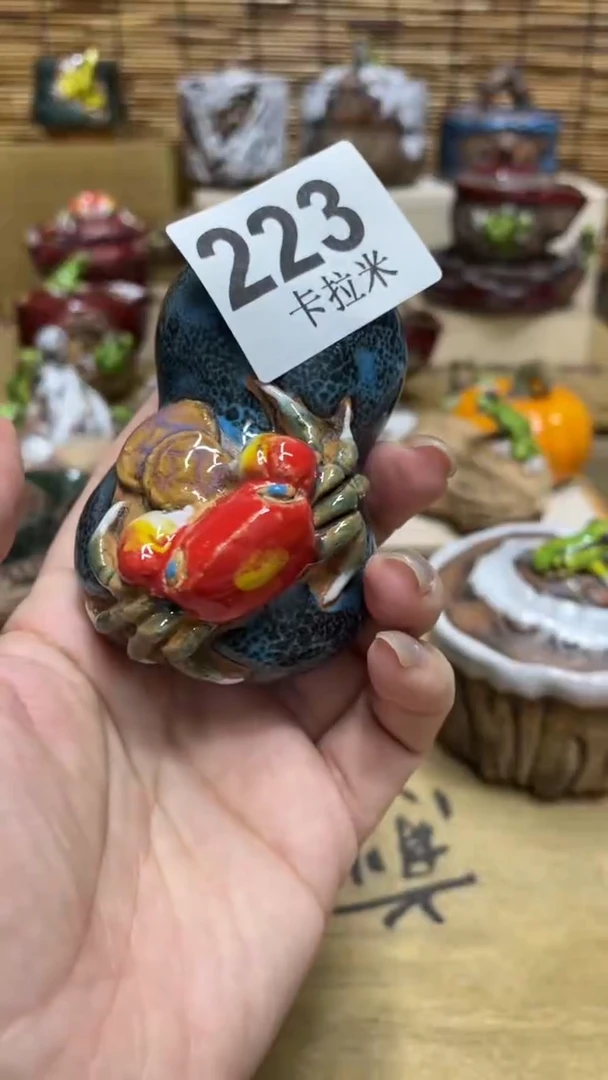 谭*婷223精美粗陶手工柴烧