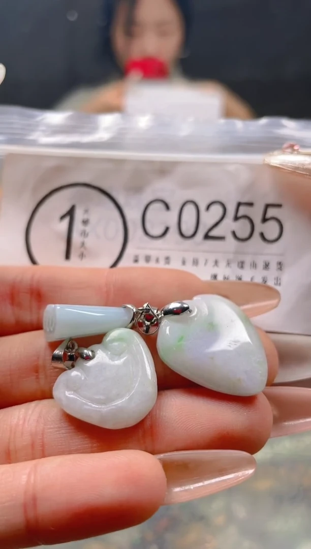 【闪购商品】翡翠颈饰未镶嵌/C/翡翠A货一图一物