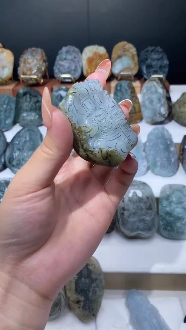 未镶嵌定制翡翠H****6定制翡翠