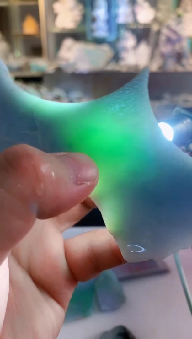 裸石翡翠0朗0翡翠珠宝701