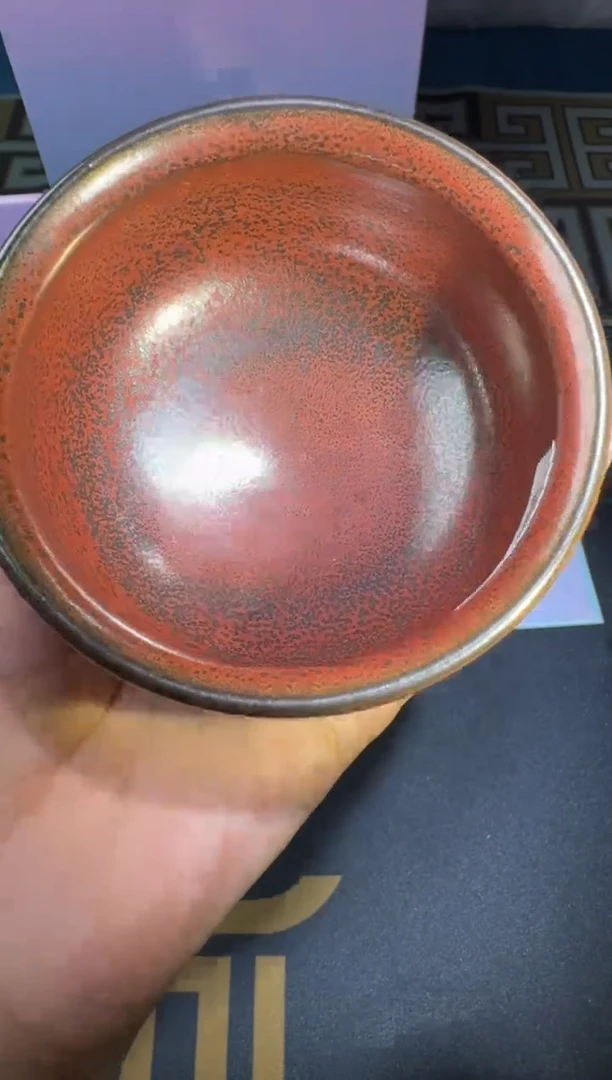 茶盏孙莉琼梅傲雪（配一只孙莉作品）9