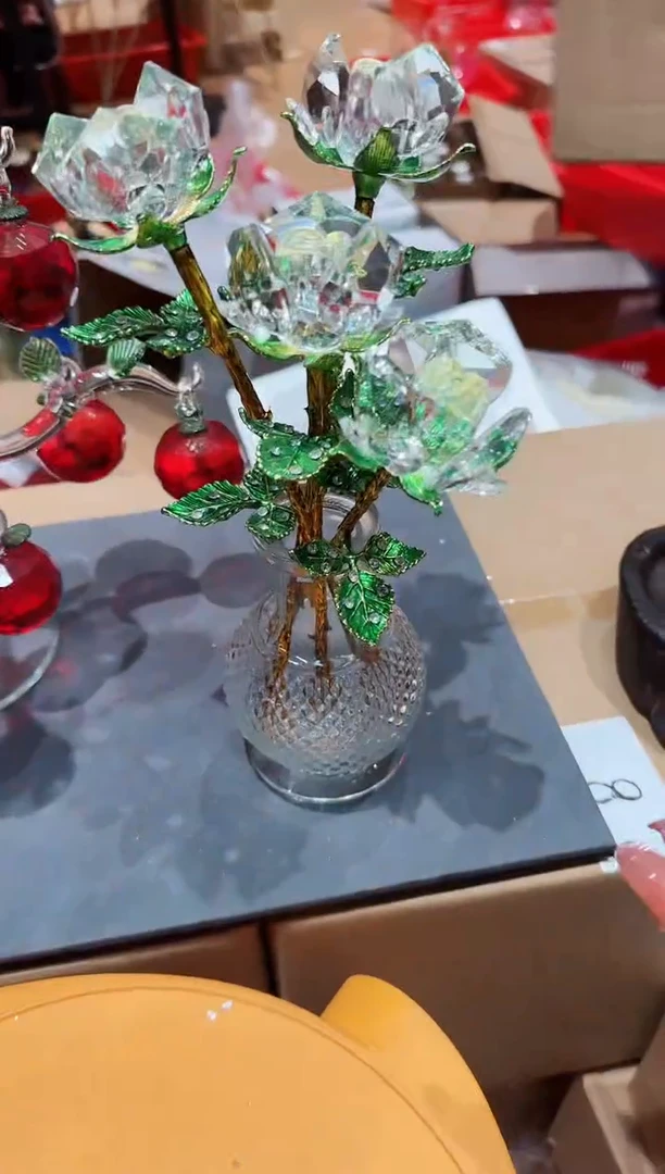 茶宠珐琅首饰盒摆件AD101