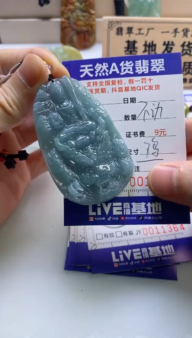 翡翠未镶嵌颈饰