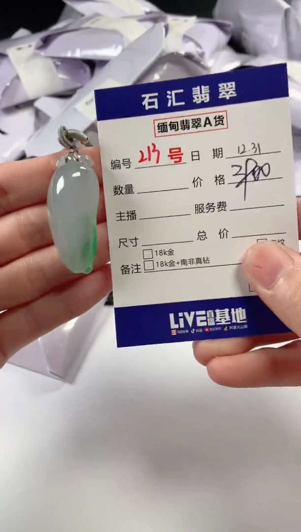 颈饰未镶嵌翡翠1