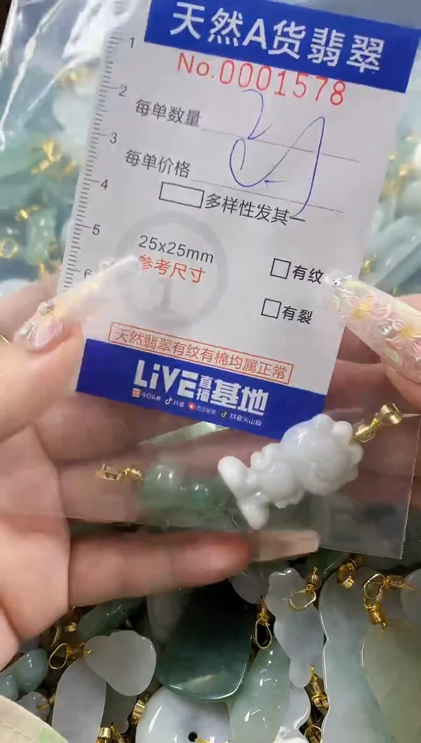 颈饰未镶嵌翡翠天然A货翡翠