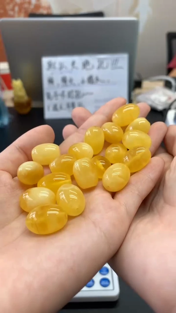 未镶嵌琥珀珠宝奇石1195多样性发其一默认有瑕