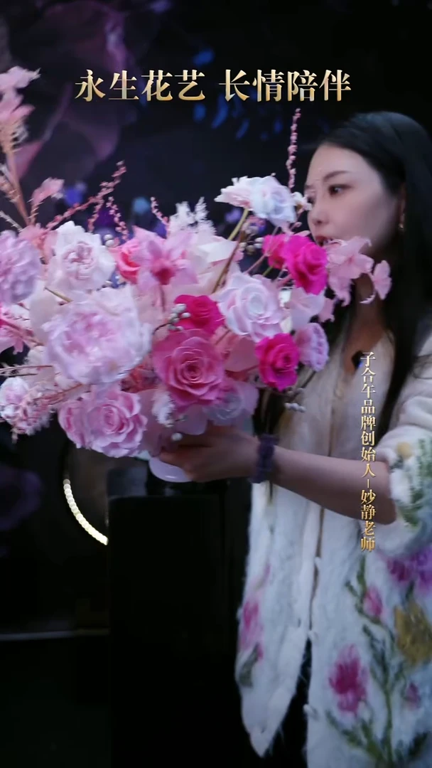 子合午浪漫永生花