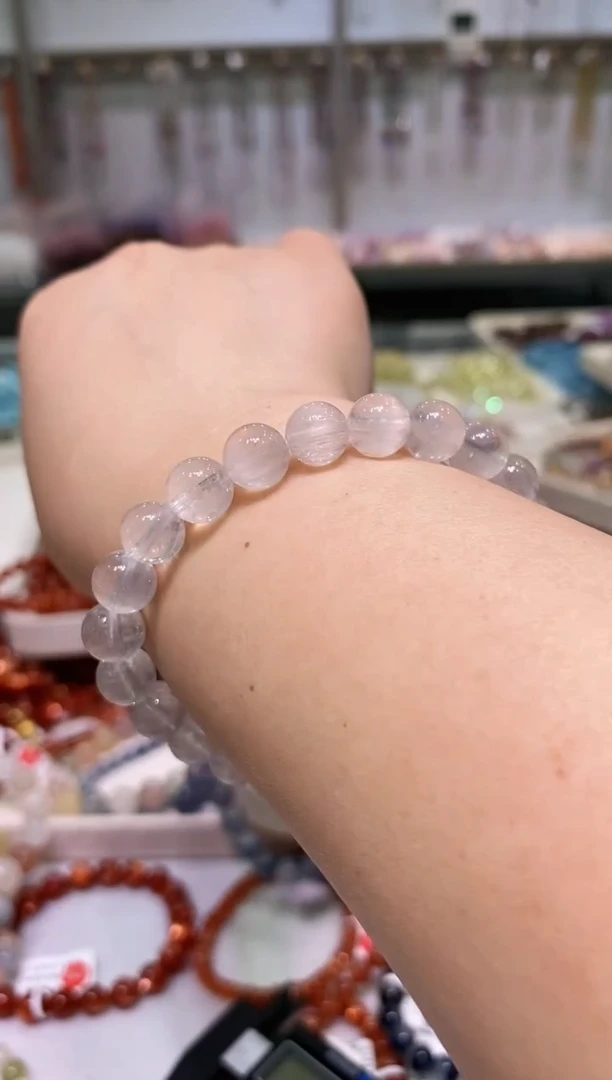 未镶嵌手链水晶多样性发其一兔毛