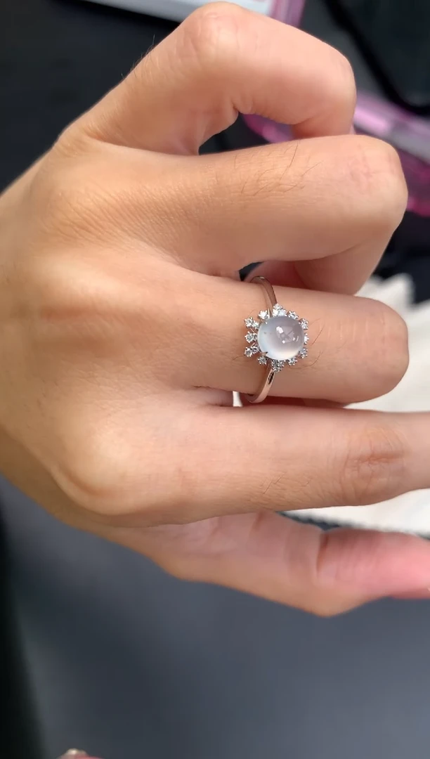 18K金镶嵌定制翡翠48小时鉴赏期 退货不扣服务费