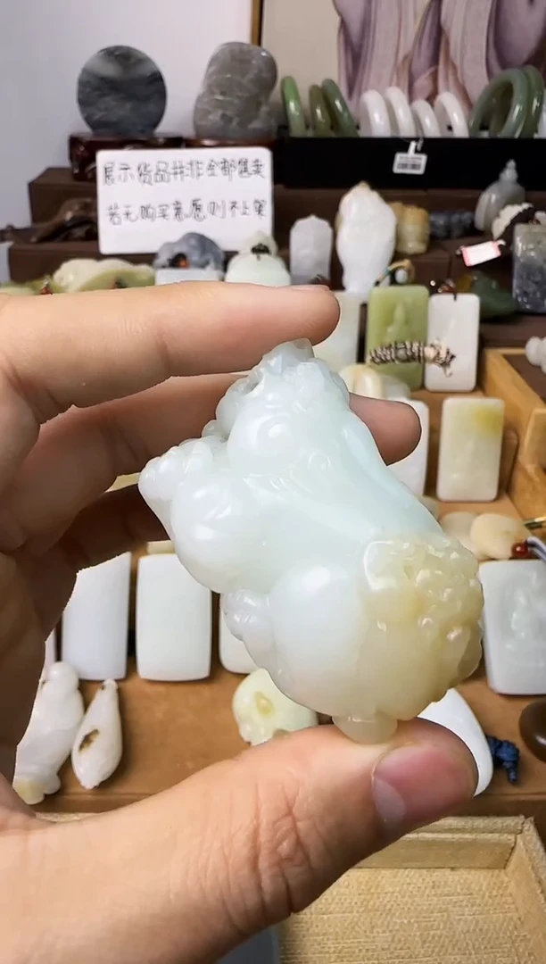 【闪购商品】和田玉颈饰未镶嵌貔貅