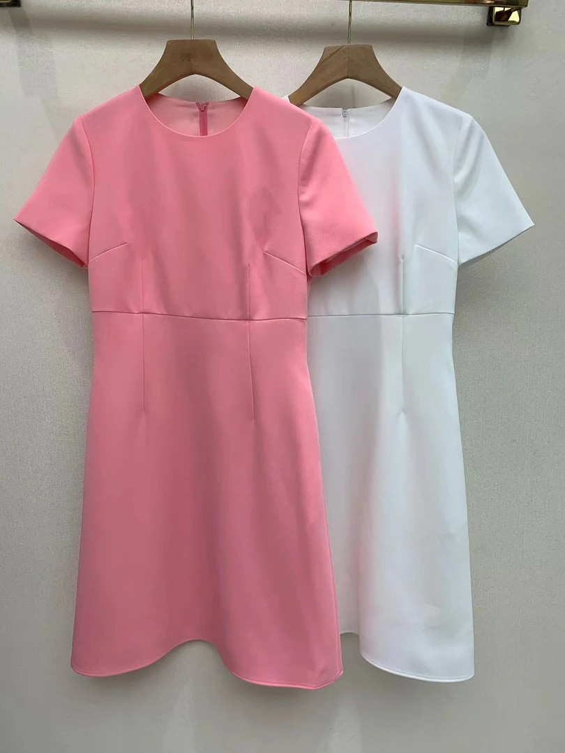 慕溢-461两色连衣裙