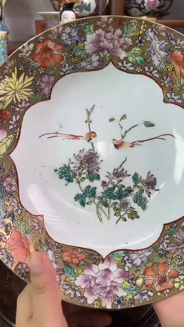 瓷片微瑕慎拍景德镇窑老厂瓷器单件