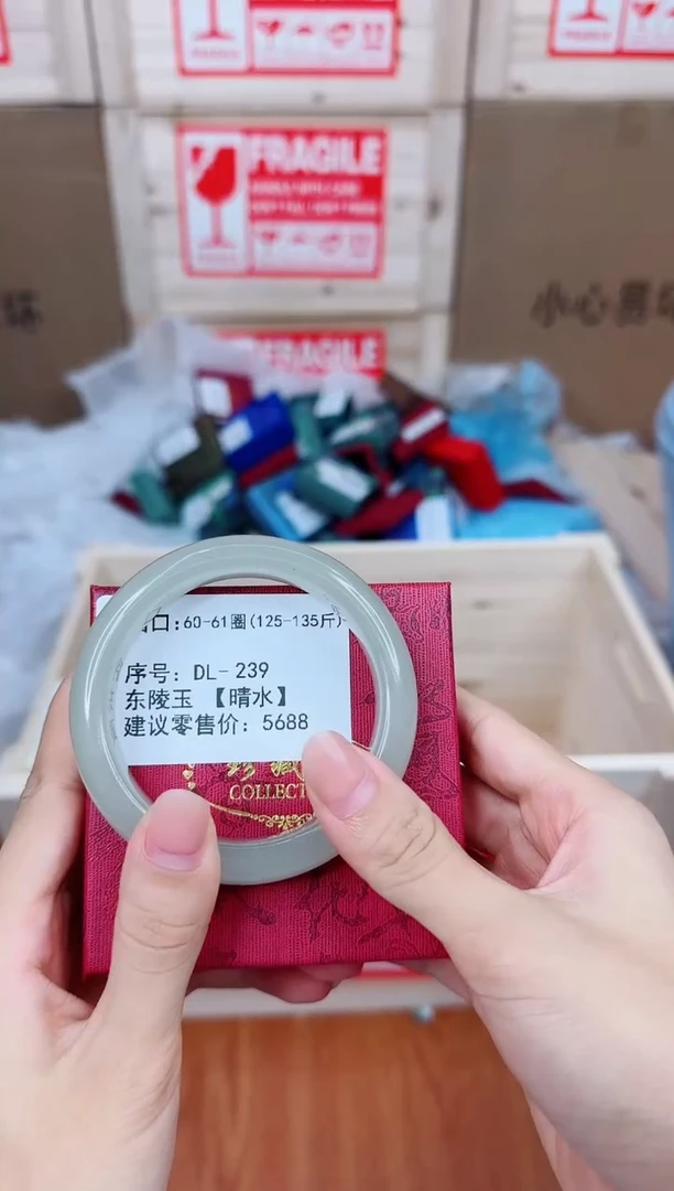 未镶嵌手镯石英质玉DL-239