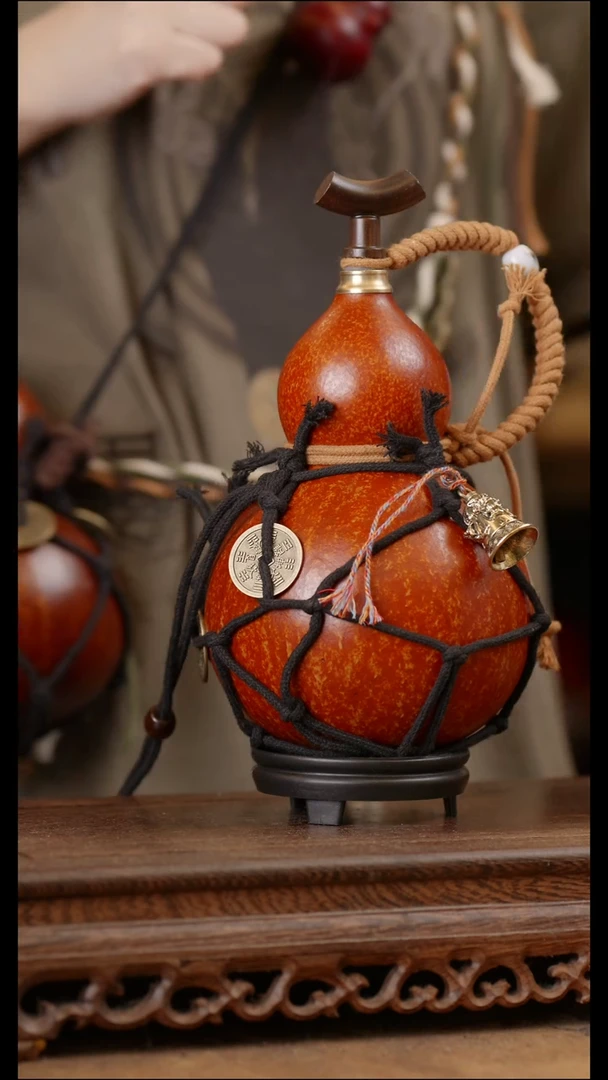 151号精品天然大漆酒葫芦一物一拍~