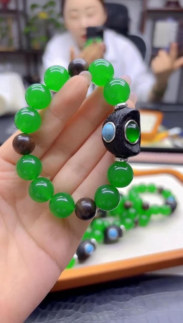 未镶嵌手链翡翠DIY款S971