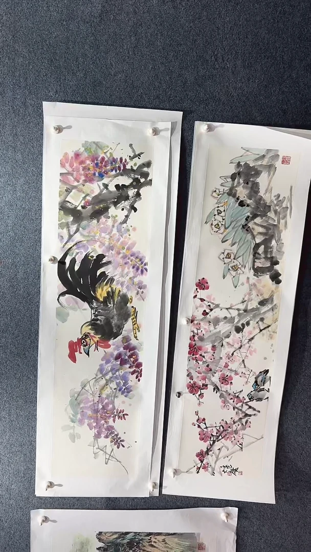 国画李火庆/国画/花鸟