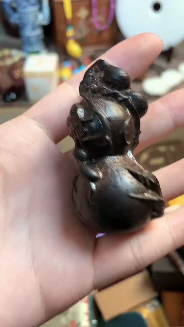 【闪购商品】风车木（黑檀木）玉瑞专属精选摆件