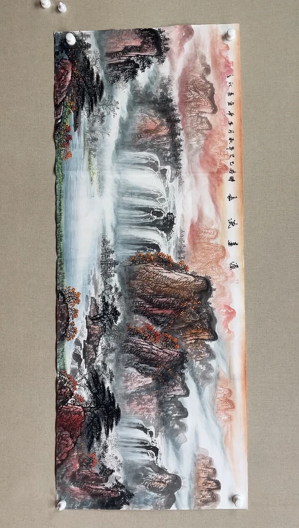 国画180*68 李金华李金华李金华