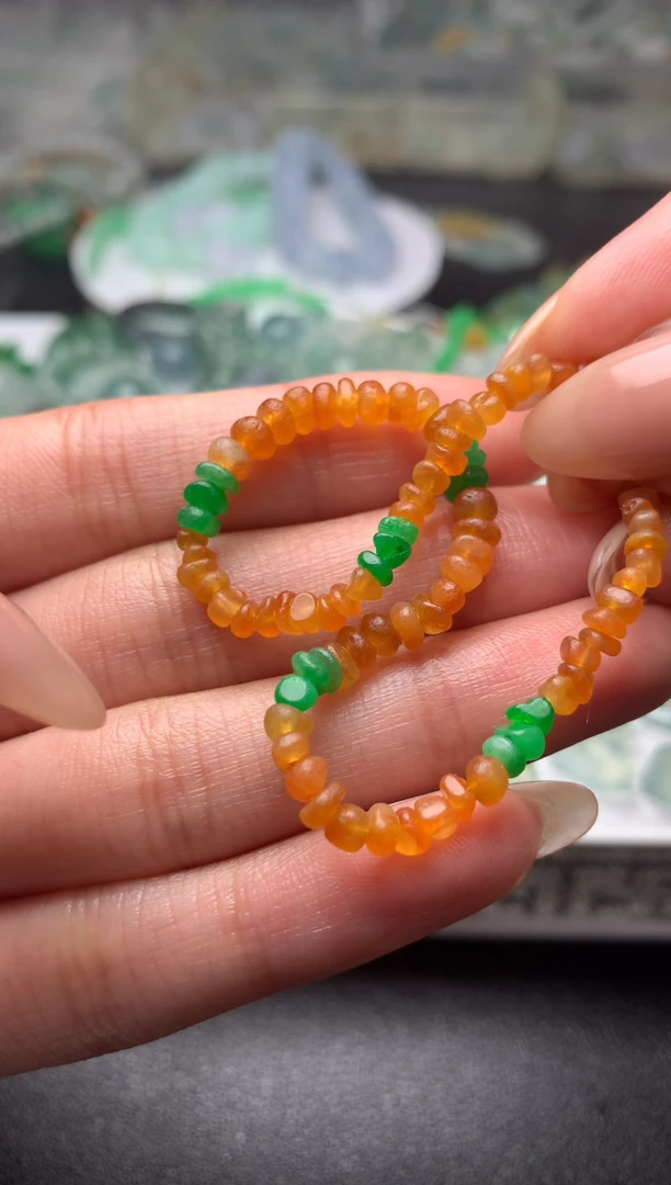 定制翡翠未镶嵌毛货