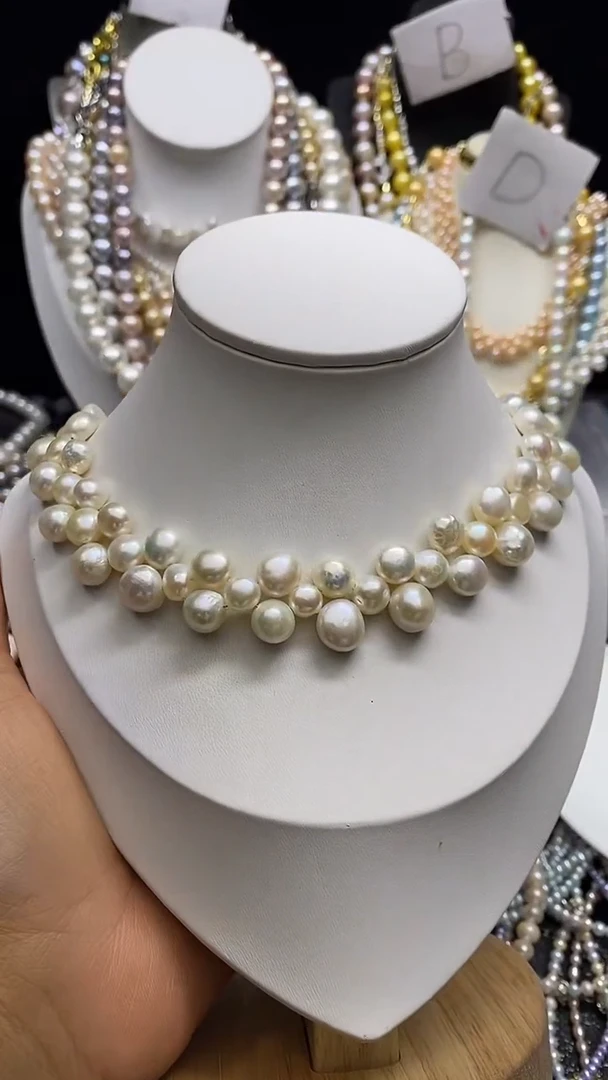 淡水珍珠未镶嵌颈饰多人