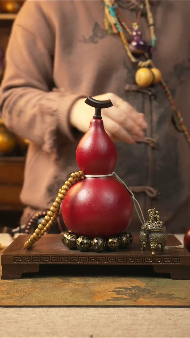 218大漆一物一拍记葫堂出品【不带手串】