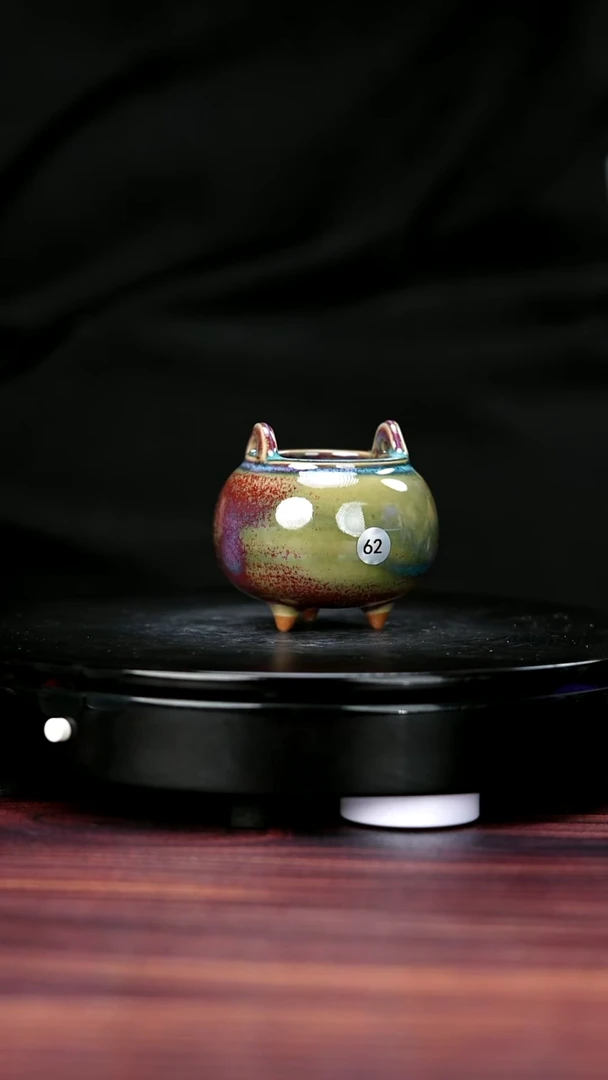 其他62#盼龙窑一级品原矿钧瓷香炉