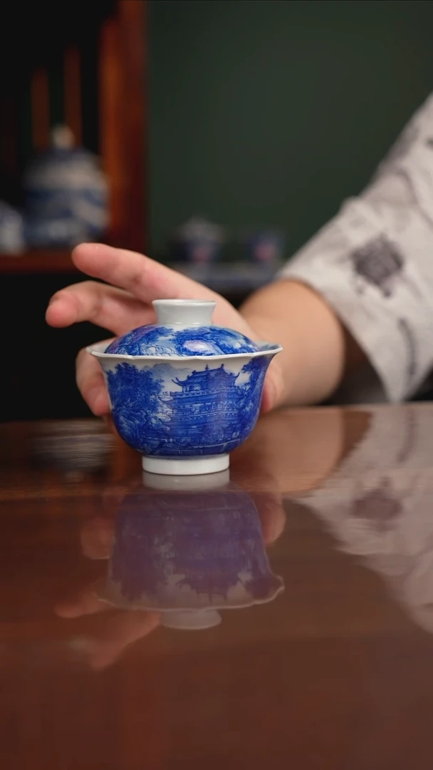 自成堂柴窑 鹳雀楼