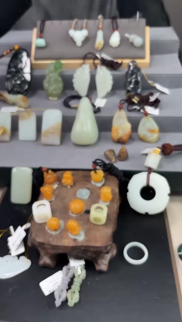 【闪购商品】和田玉颈饰未镶嵌戒指