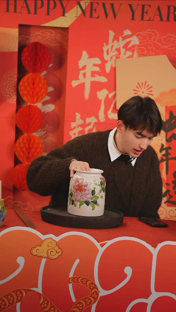 【闪购商品】摆件景德镇手作艺术感高温瓷