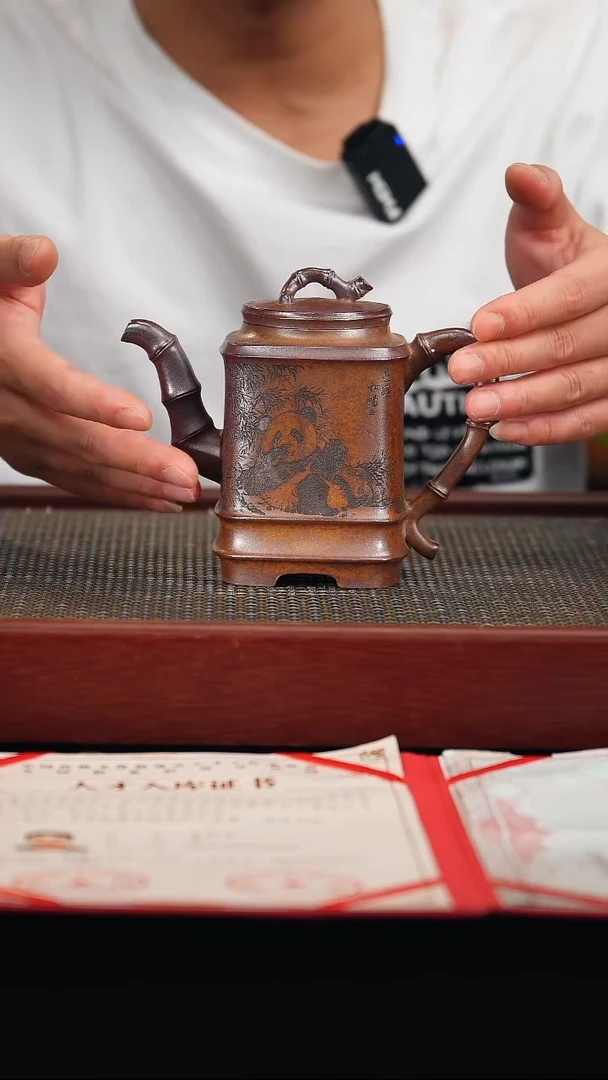 茶壶紫砂  宜兴紫砂原矿壶