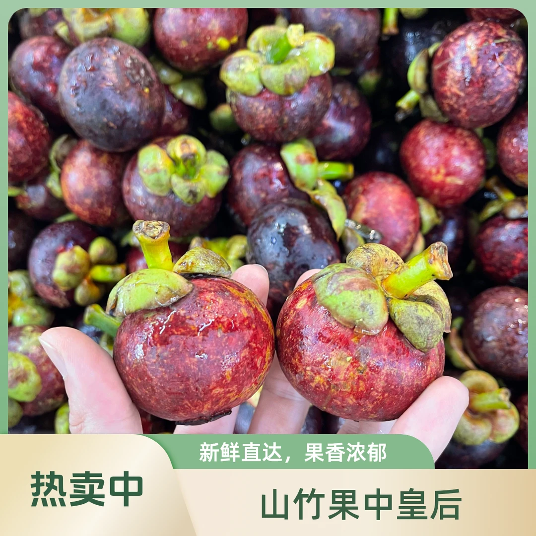 【辽宁省明天到】泰国进口山竹新鲜精品4A果应季顺丰包邮新鲜直发辽宁省