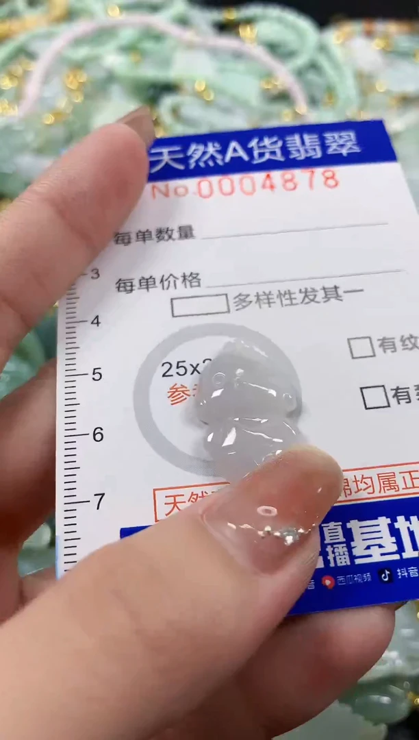 颈饰未镶嵌翡翠天然A货翡翠
