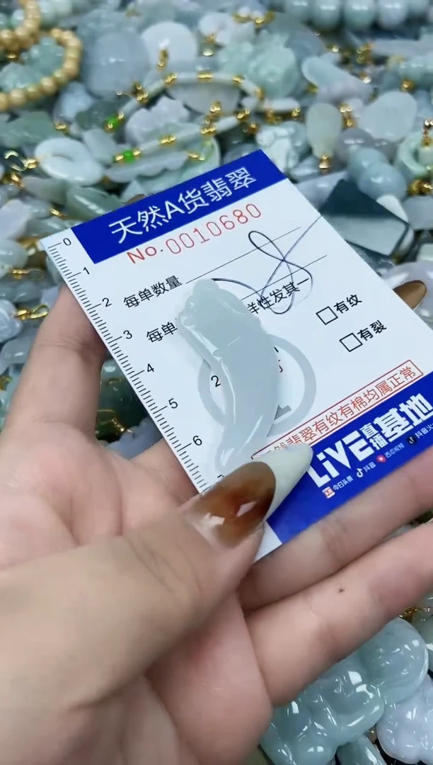 【闪购商品】翡翠颈饰未镶嵌天然A货翡翠