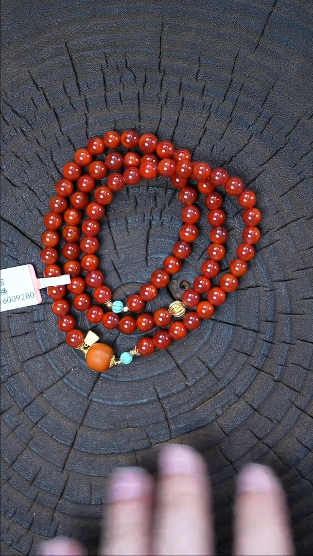 项链未镶嵌南红玛瑙无胶无裂瓦西原矿9280多样发其一