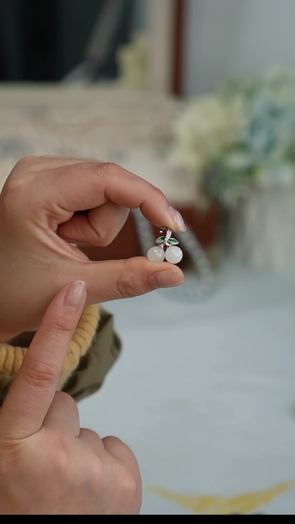 【闪购商品】和田玉吊坠(不含链)银S925镶嵌吊坠