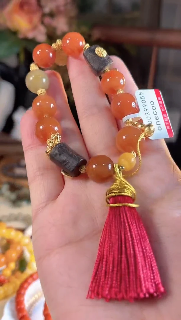 【闪购商品】南红玛瑙手链未镶嵌多样性发货其一