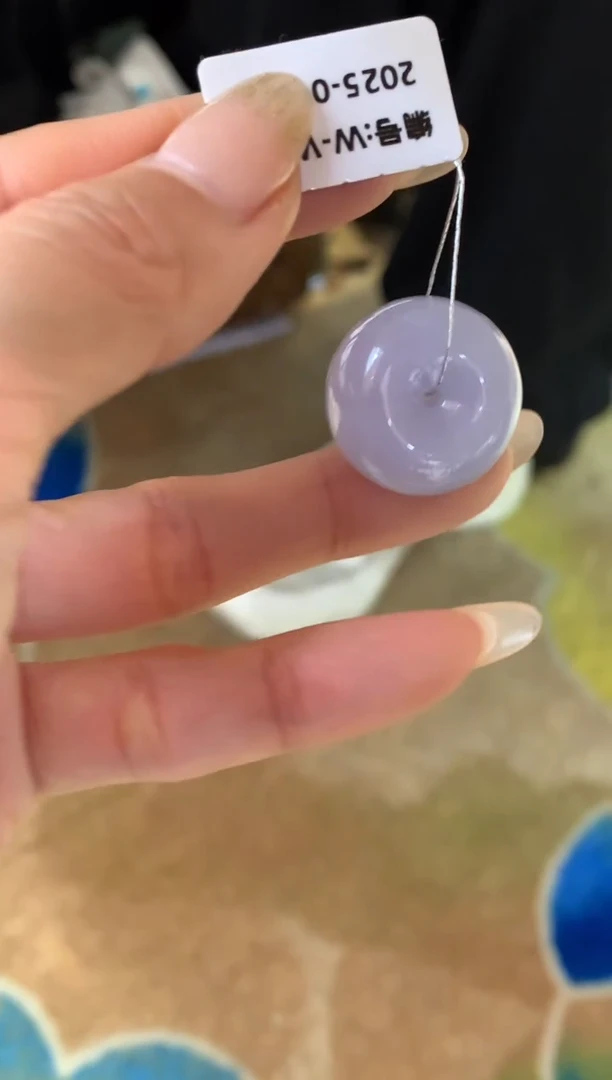 【闪购商品】翡翠颈饰未镶嵌平安扣