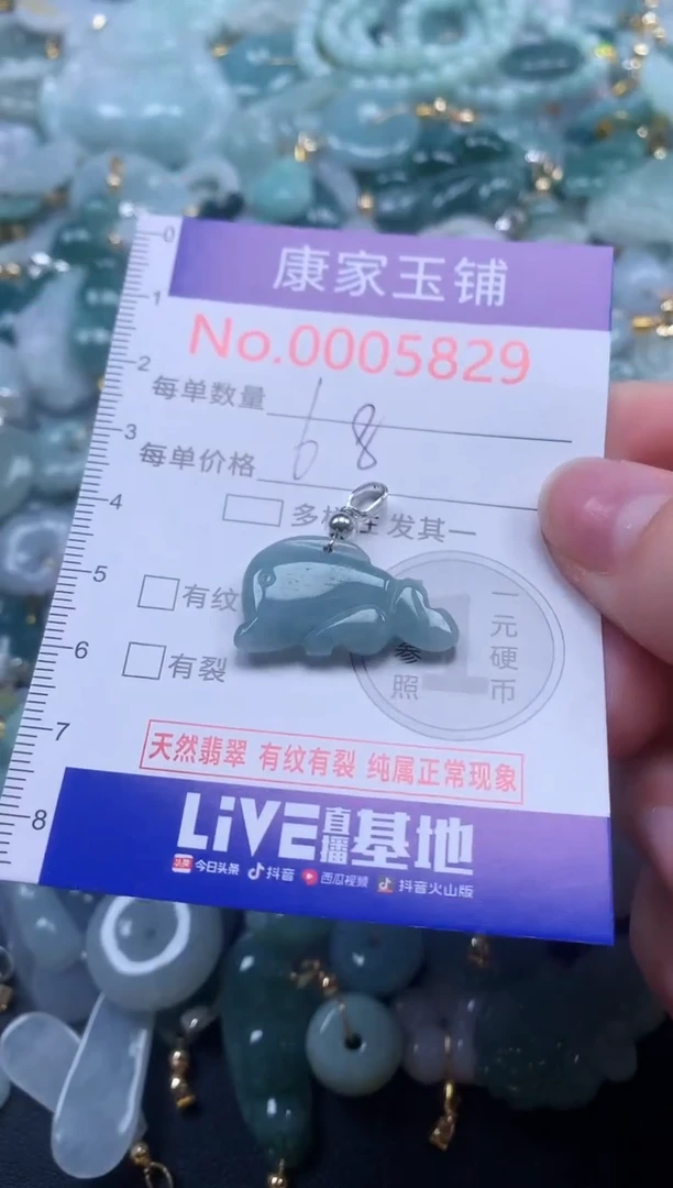 颈饰未镶嵌翡翠5829