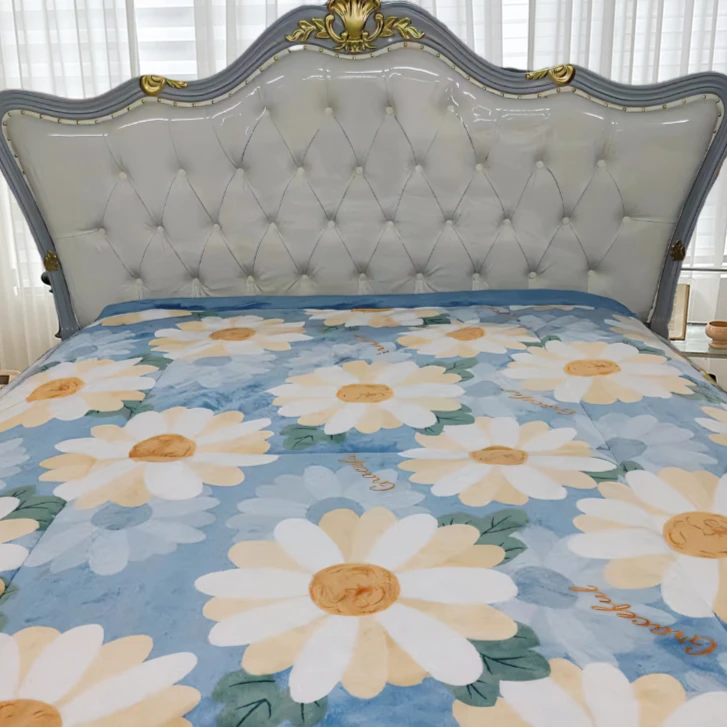 花开四季超柔被子1.5*2.0