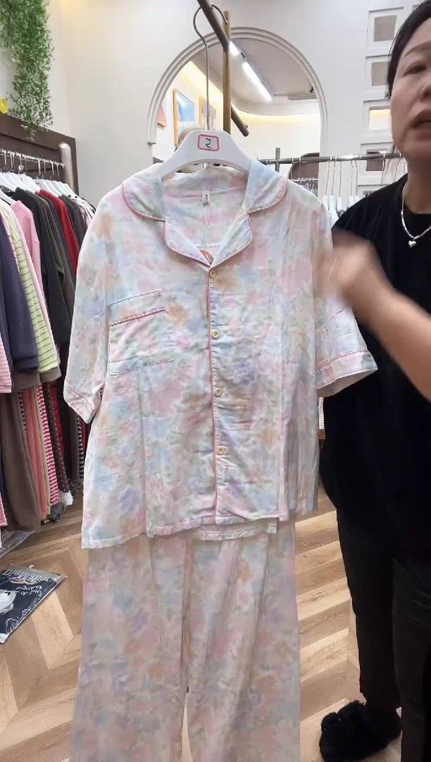 棉半袖长裤140斤以下