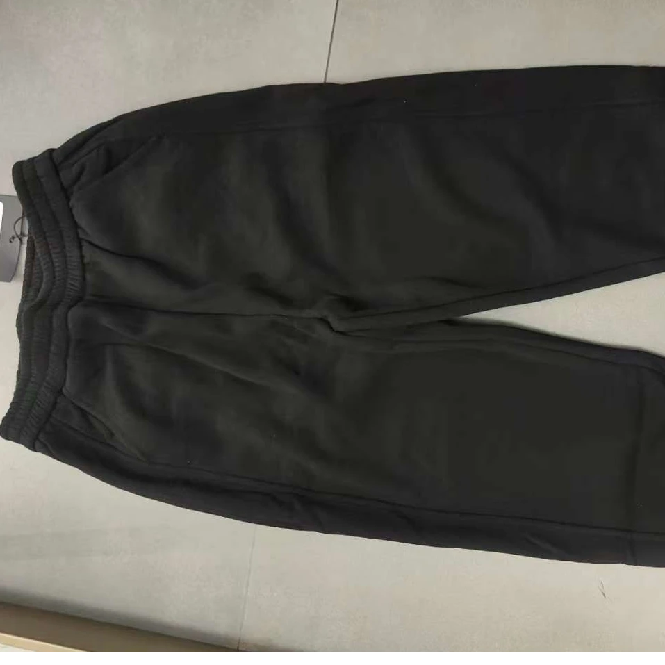 加绒下收口卫裤6759