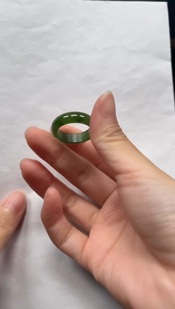 未镶嵌戒指和田玉普*慜内径20