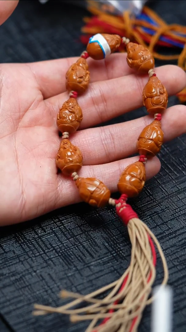 手串/手链橄榄核橄榄核 款珠裂