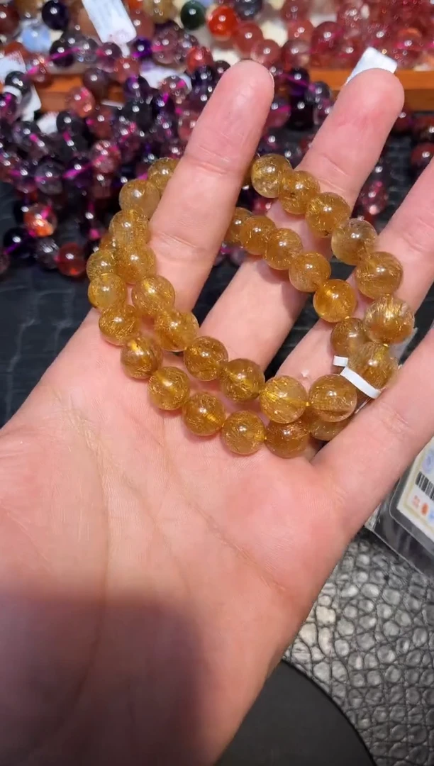 未镶嵌手链水晶发晶单圈A（多样性发其一）