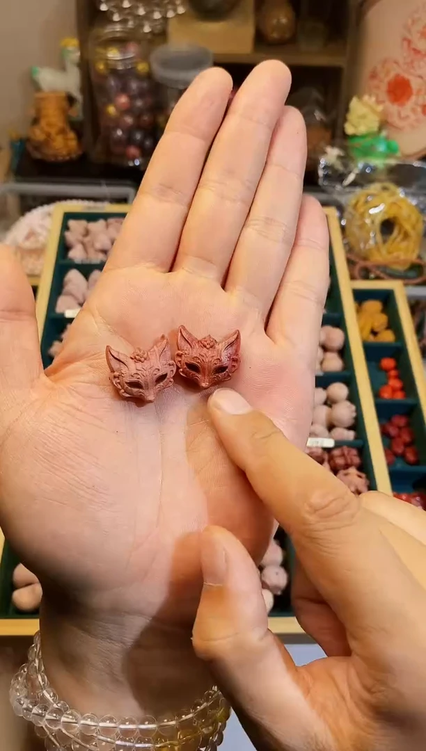 非洲檀香手串/手链狐狸面具发2