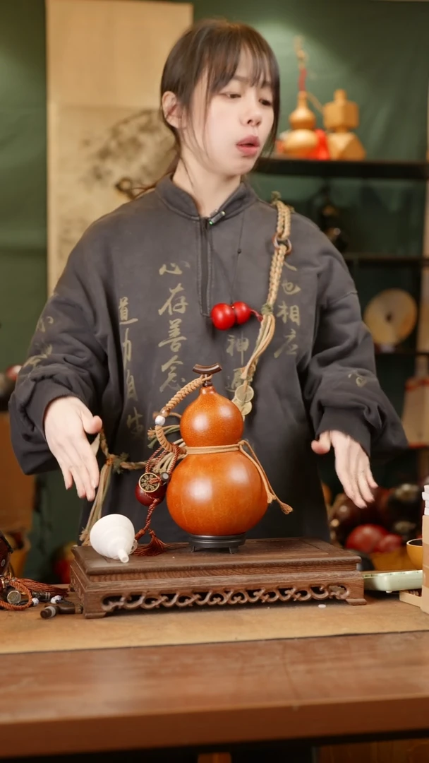 231号精品天然大漆酒葫芦一物一拍~