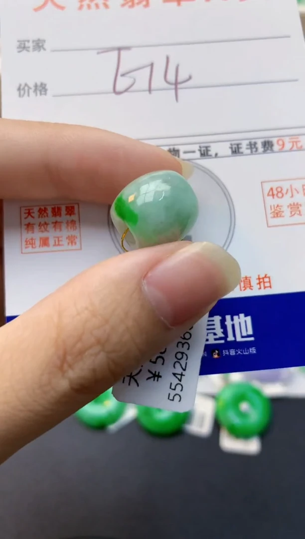 颈饰未镶嵌翡翠天然缅甸A货翡翠