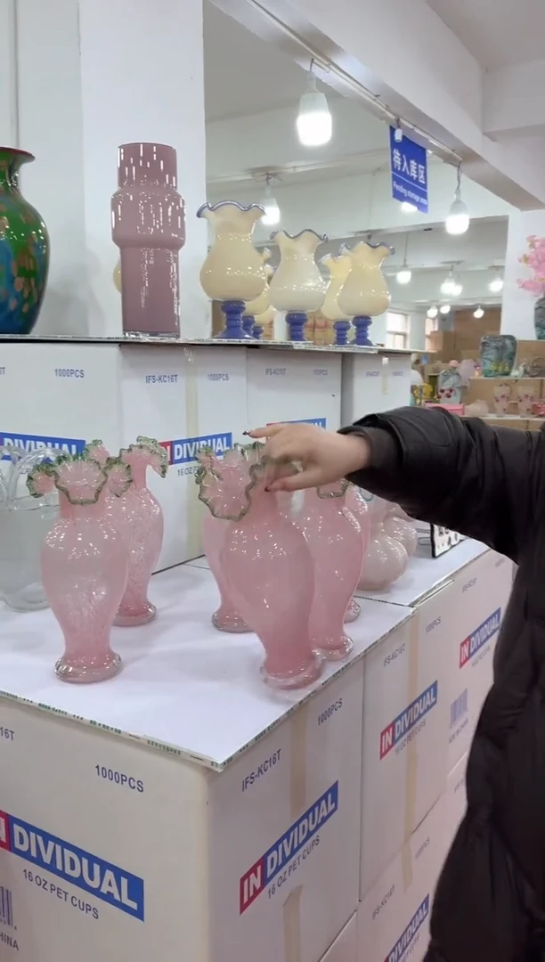 【闪购商品】琉璃迪喜花器-f-早5