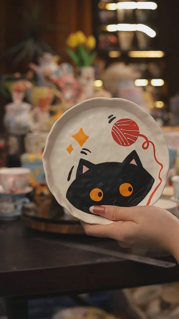 景德镇釉下彩绘设计师款式陶瓷