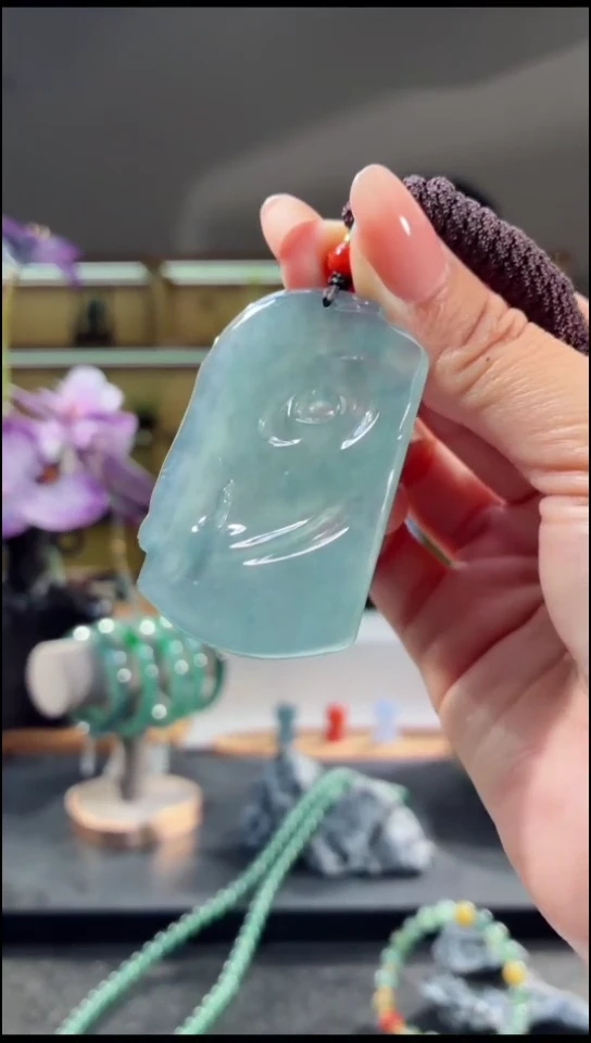 吊坠(不含链)未镶嵌翡翠悟道